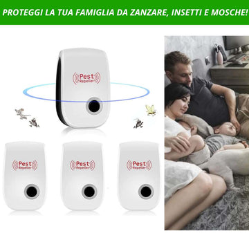 1Repellente a Ultrasuoni Pest Repeller - PAGHI 1 PRENDI 4 (3 IN REGALO). SOLO PER OGGI A 39€! - Fuori Tutto per la Casa