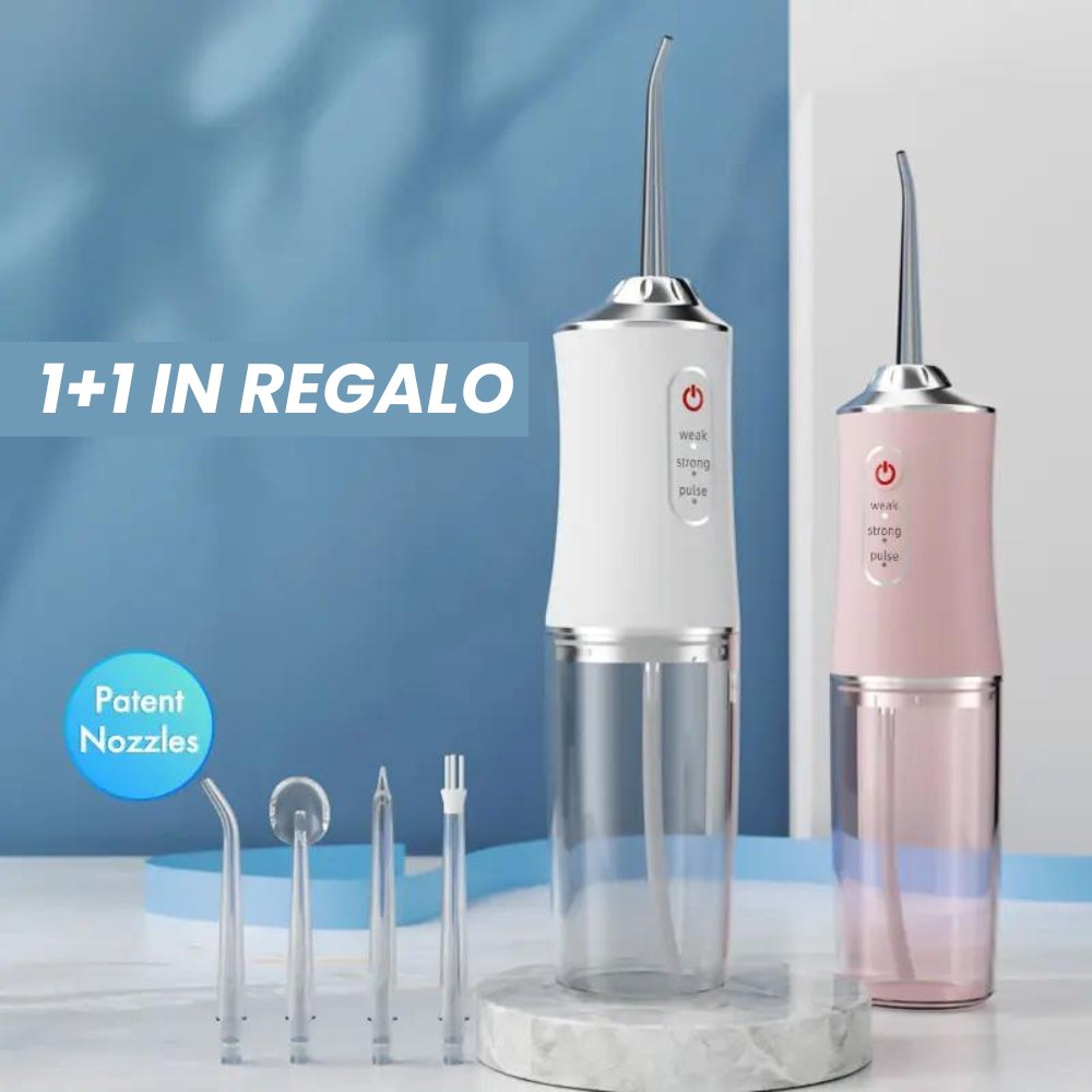 Idropulsore OralClean PAGHI 1 RICEVI 2 (1 IN REGALO!) A soli 69 Euro! - Fuori Tutto per la Casa